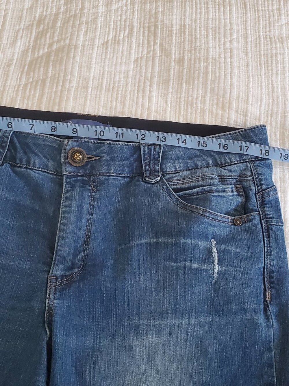 Democracy "Ab"solution Comfort Waist Blue Jeans - Picture 4 of 7
